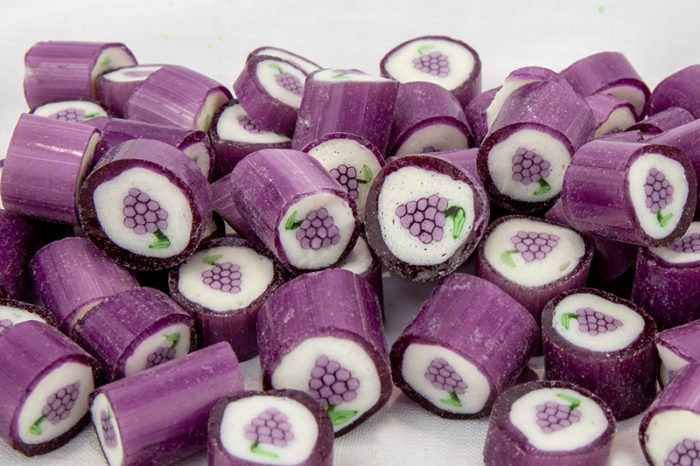 Grape Rock Candy