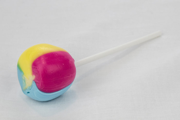 Raspberry Fizz Lollipop - Small